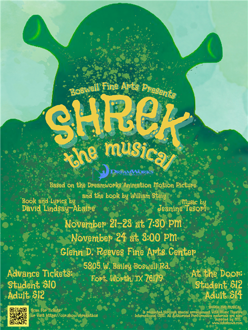information about Shrek the musical